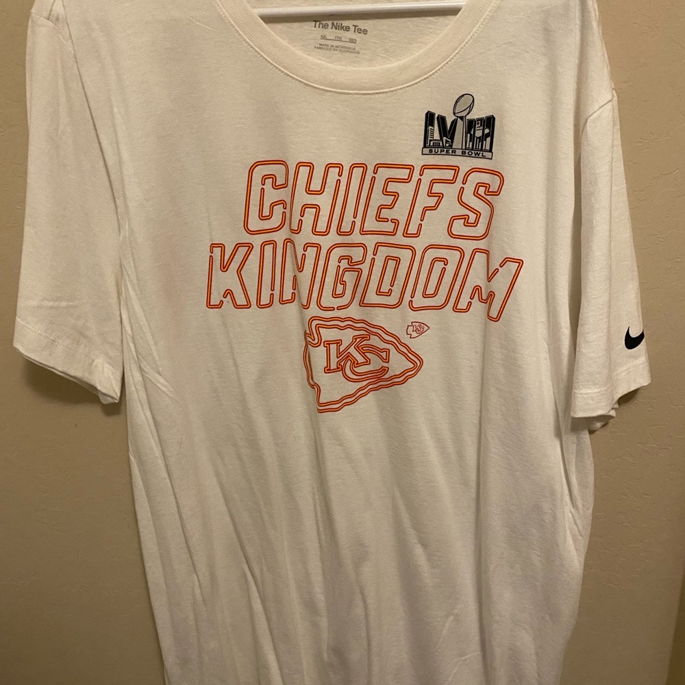 Kansas City Chiefs Chiefs Kindgon SB shirt size XXL
